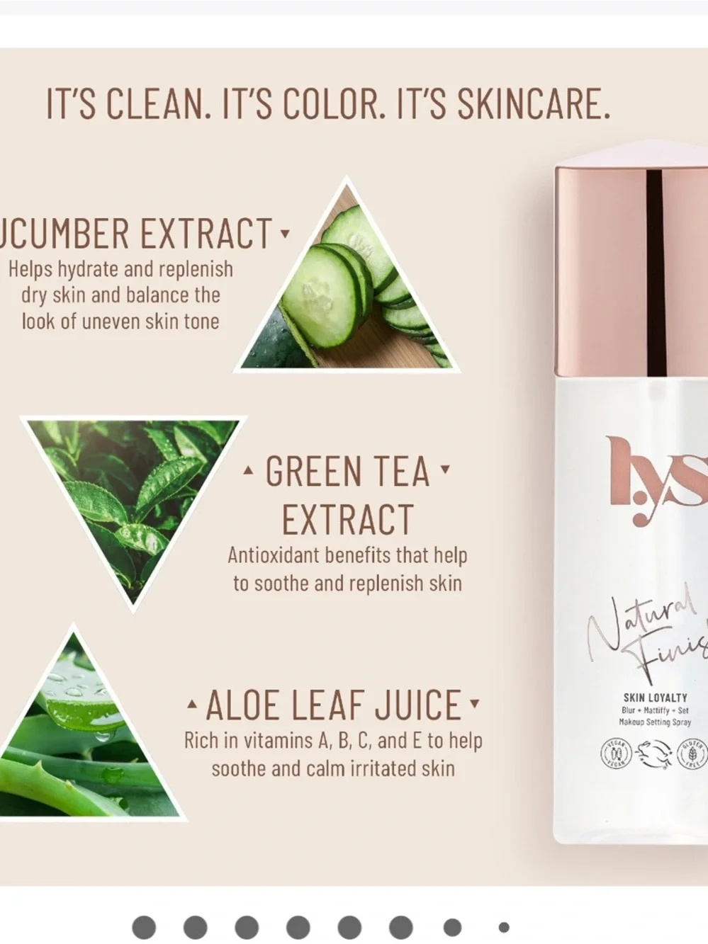 Lys Beauty natural finish